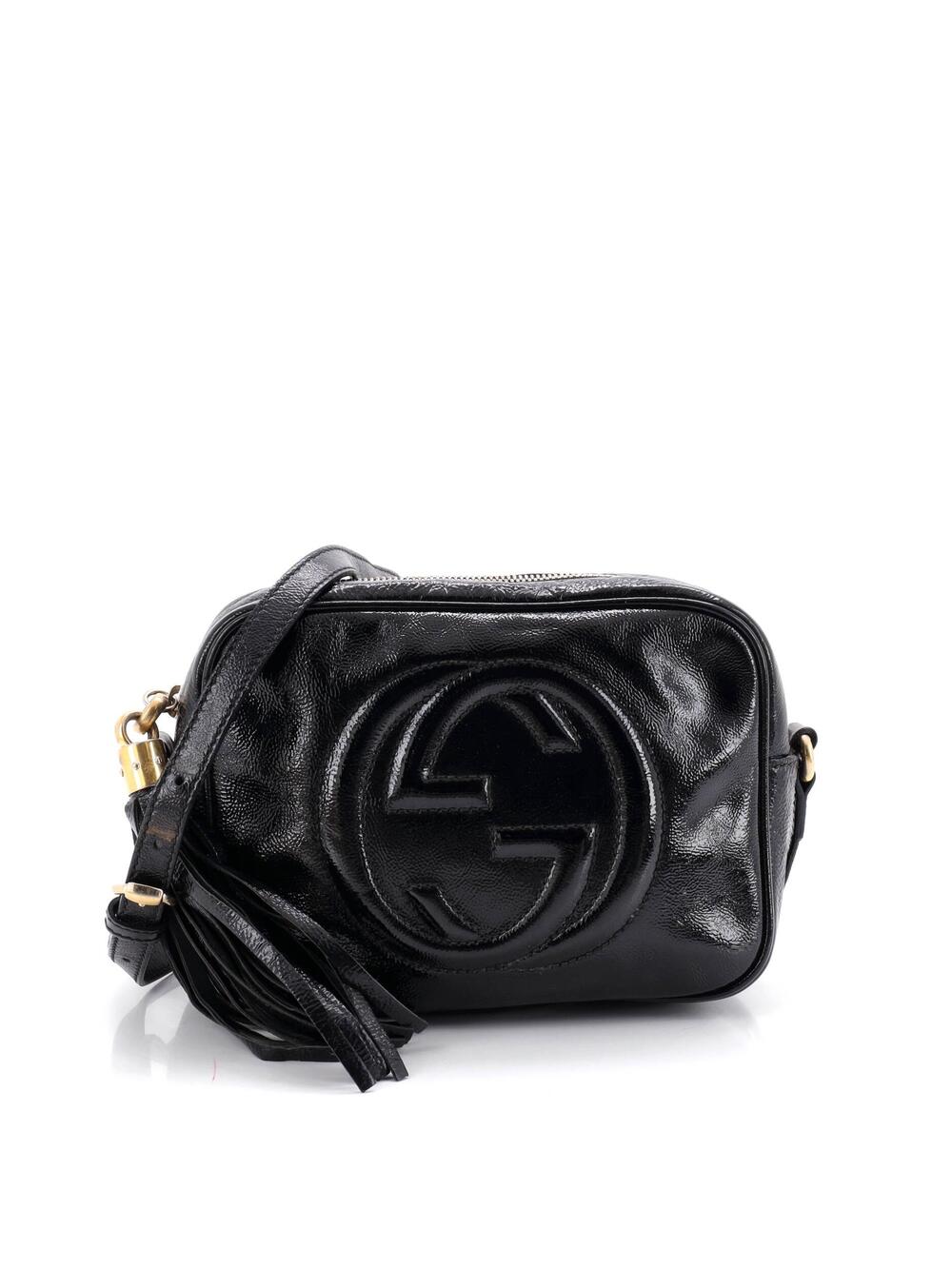 Gucci Soho Disco Crossbody Bag Patent #285914G91B